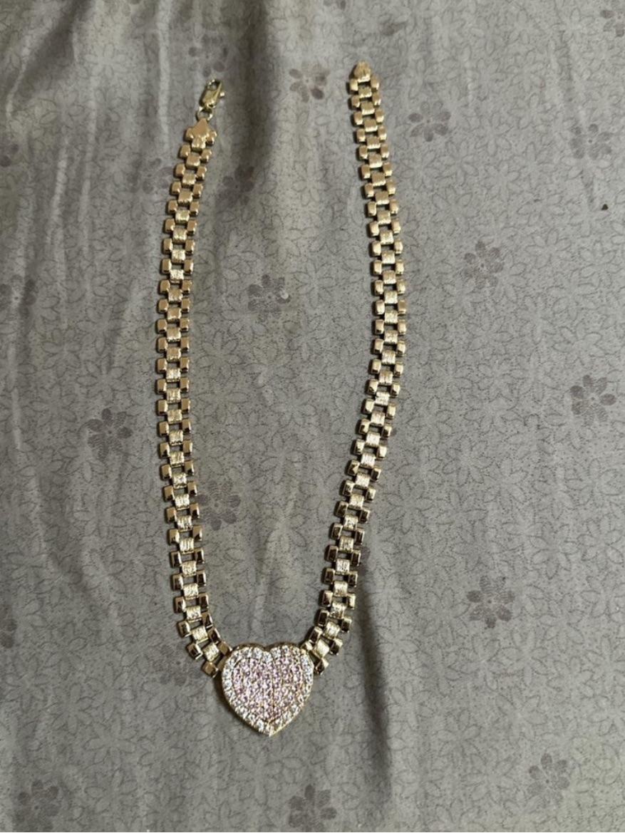 Rolex Heart Chain